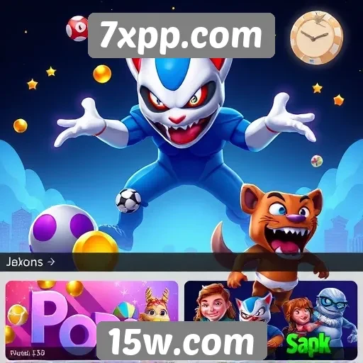 Exploração das categorias de jogos disponíveis em 7xpp.com