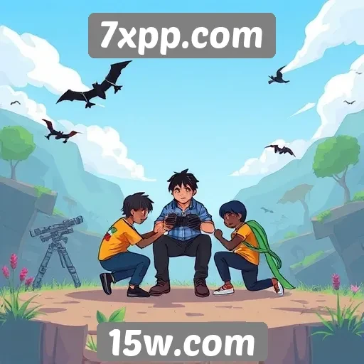 Crescimento da comunidade de jogadores no 7xpp.com