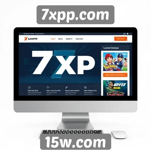 Análise da interface do usuário no 7xpp.com